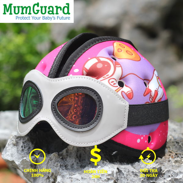 Mũ BH trẻ tập đi, đi xe máy MUMGUARD SPACE GIRL