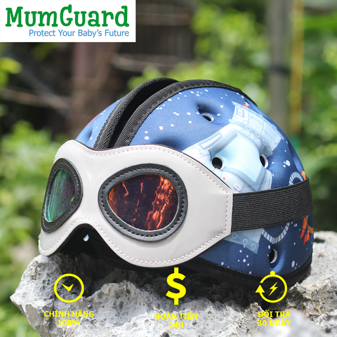  Mũ BH trẻ tập đi, đi xe máy MUMGUARD SPACE MAN 