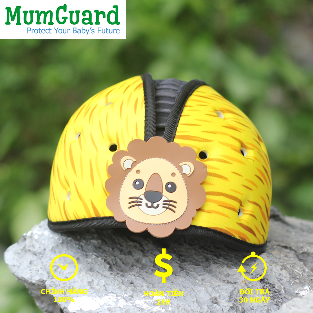 Mũ BH trẻ tập đi, đi xe máy MUMGUARD LION