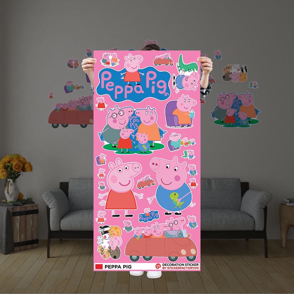 PEPPA PIG - Decoration Sticker