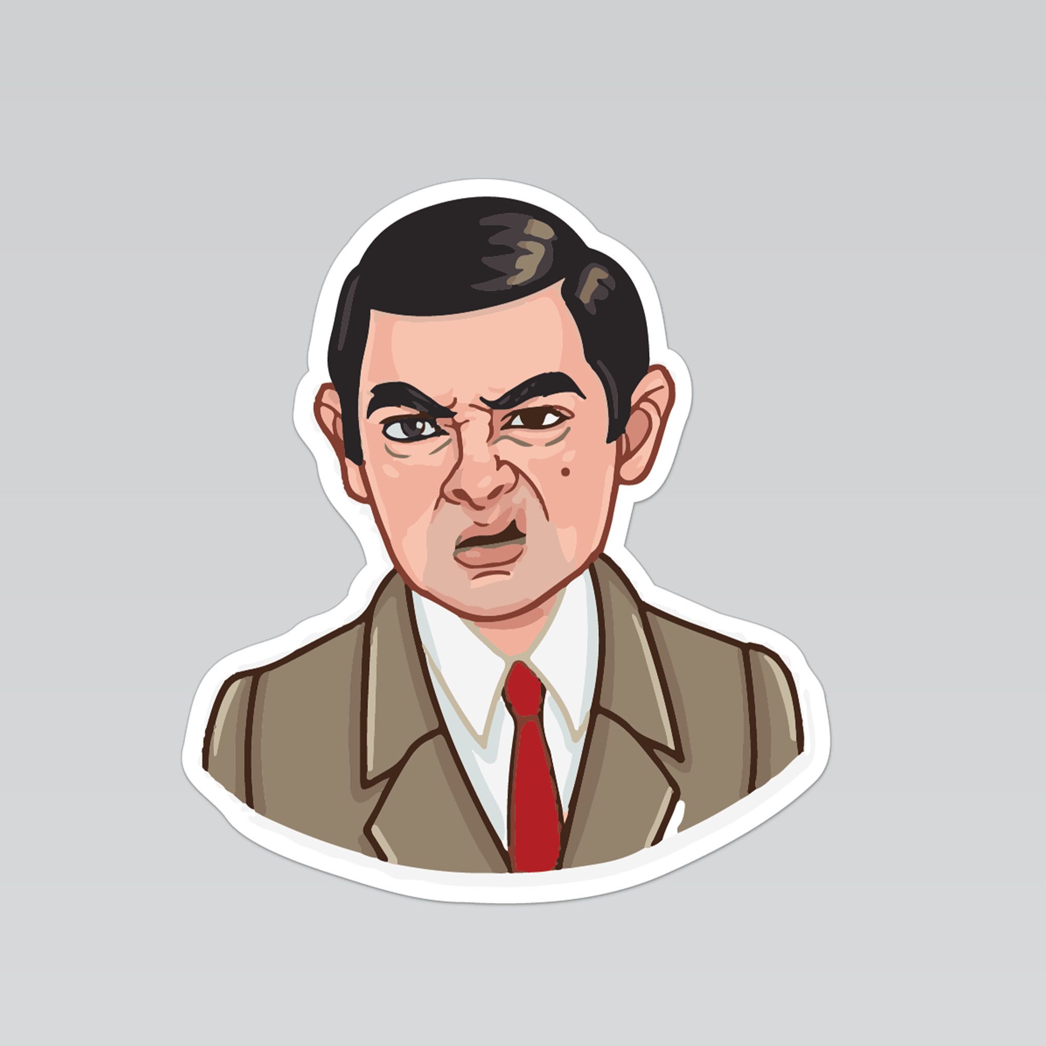 MR. BEAN 7cm - Sticker Die-cut hình dán cắt rời