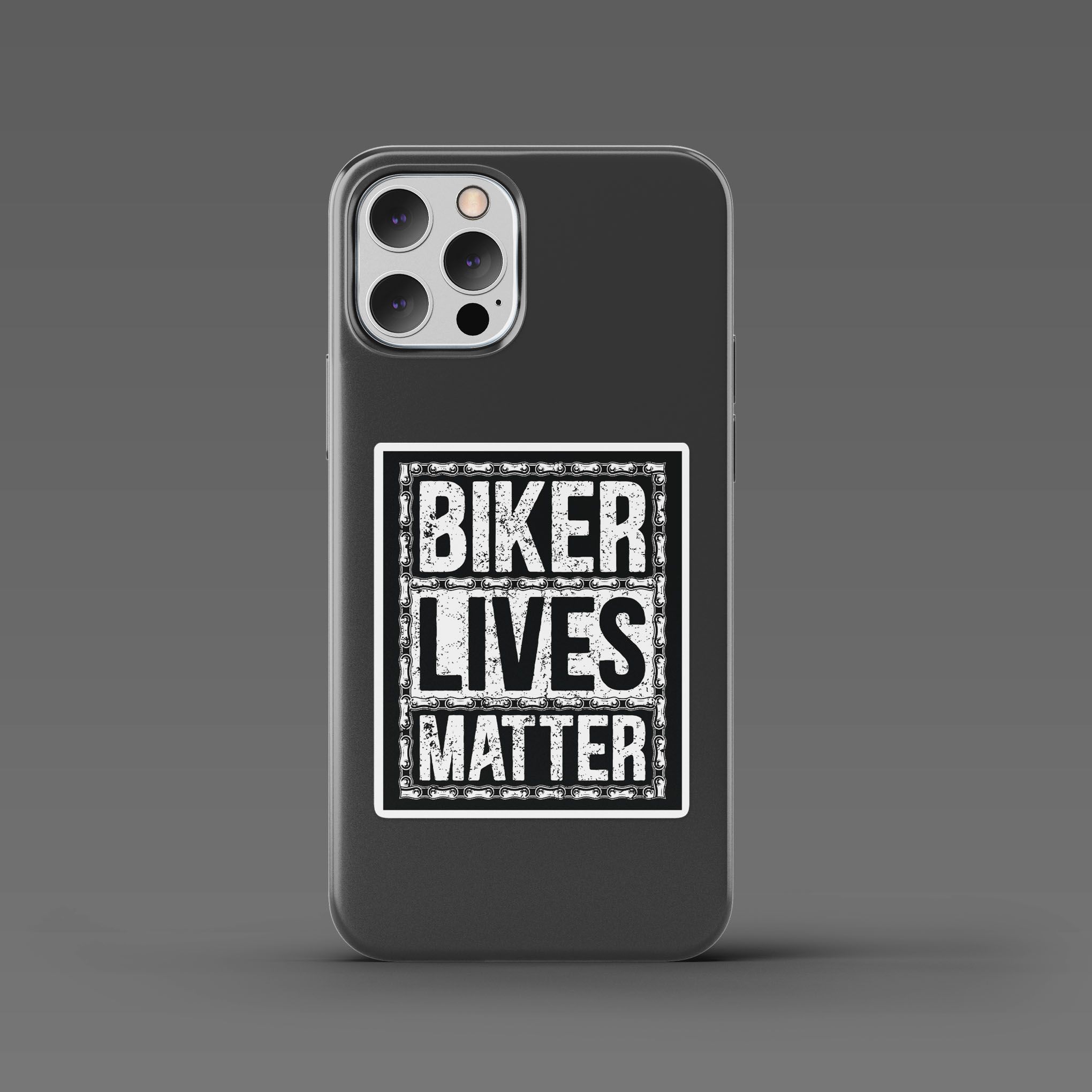 BIKER LIVE MATTER 7cm - Sticker Die-cut hình dán cắt rời