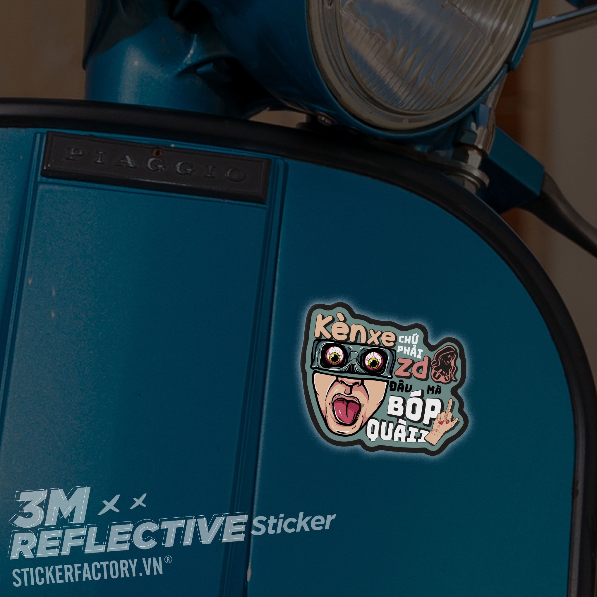 BOPKEN - 3M Reflective Sticker Die-cut