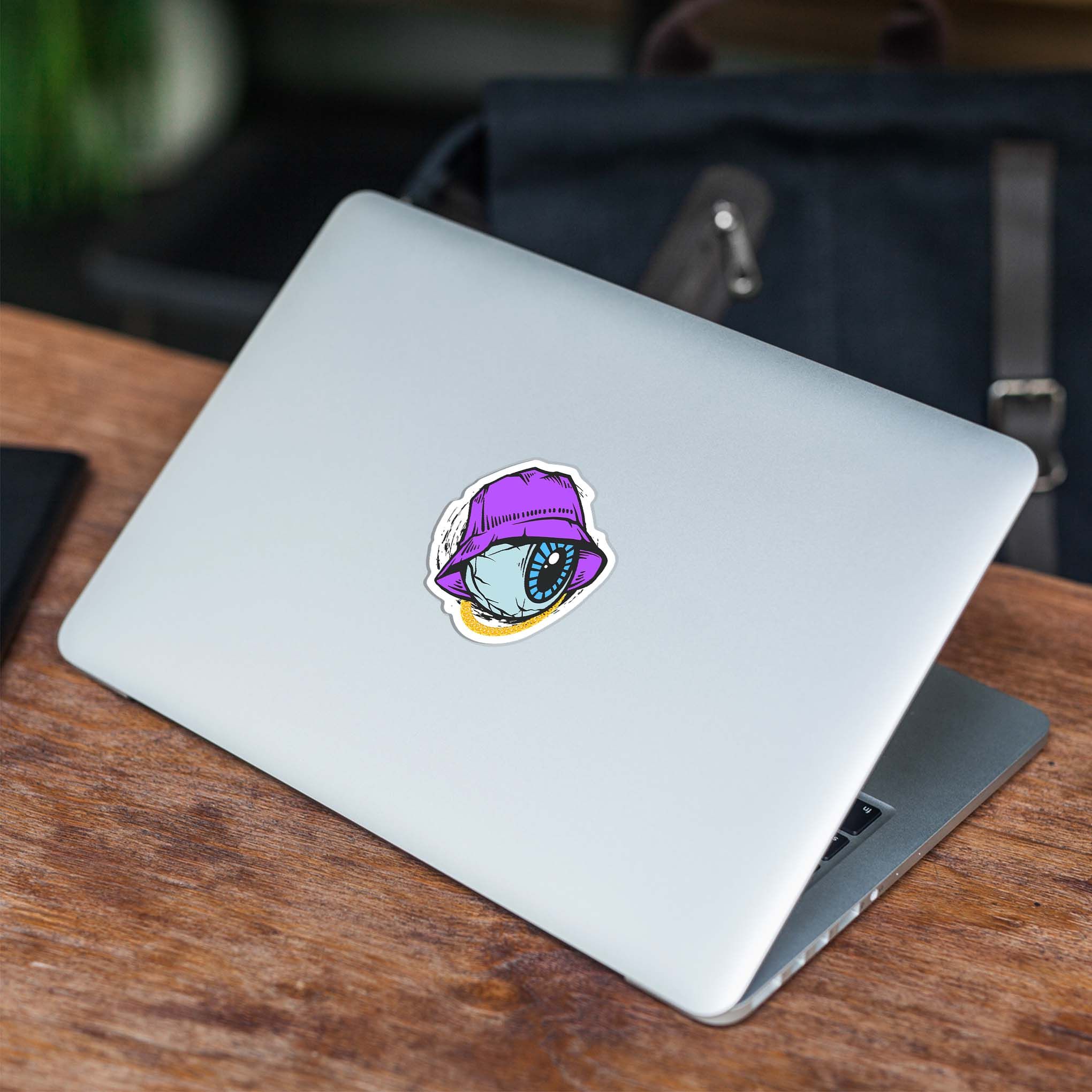 STREETWEAR EYEBALL 7cm - Sticker Die-cut hình dán cắt rời