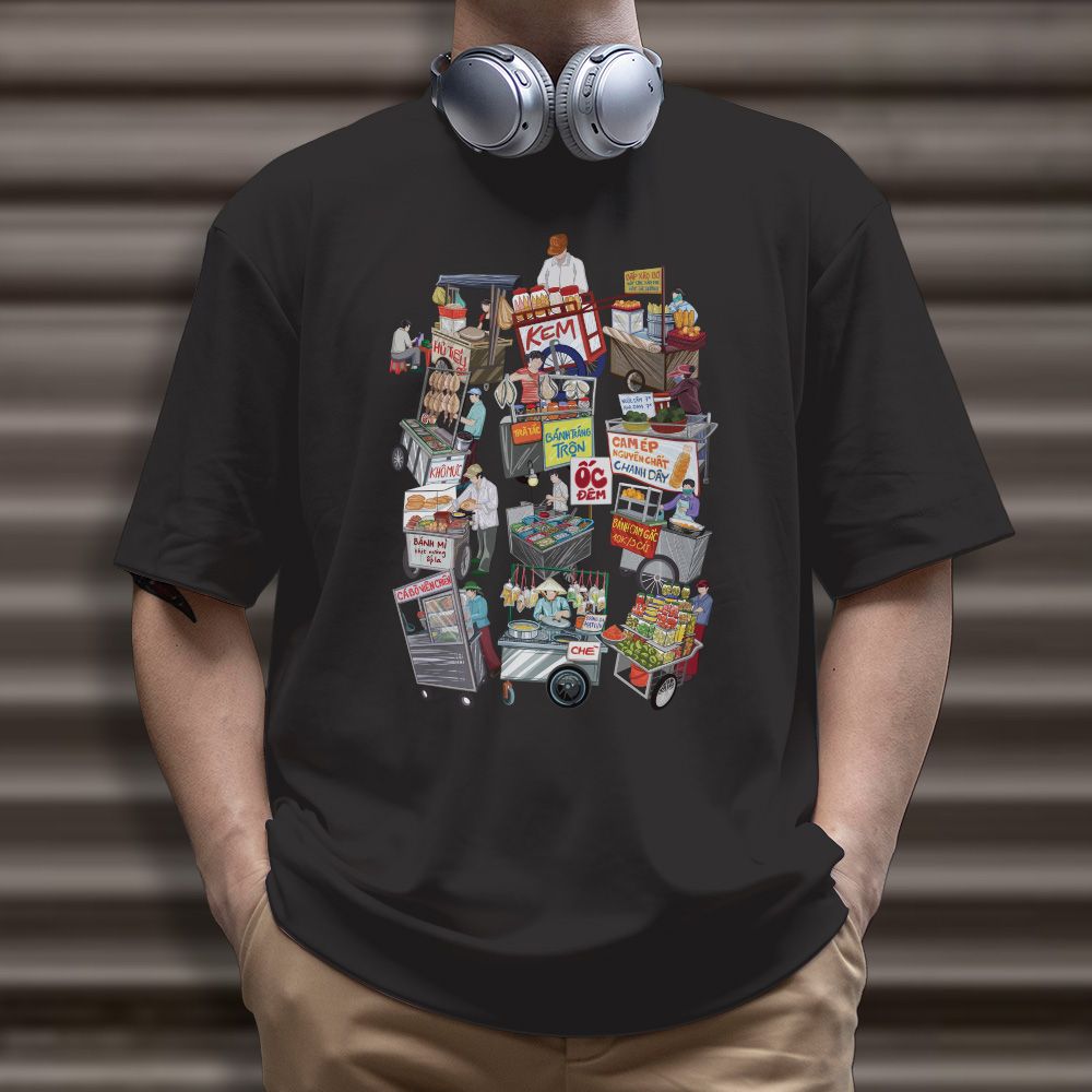 VIETNAM STREET VENDORS T-SHIRT