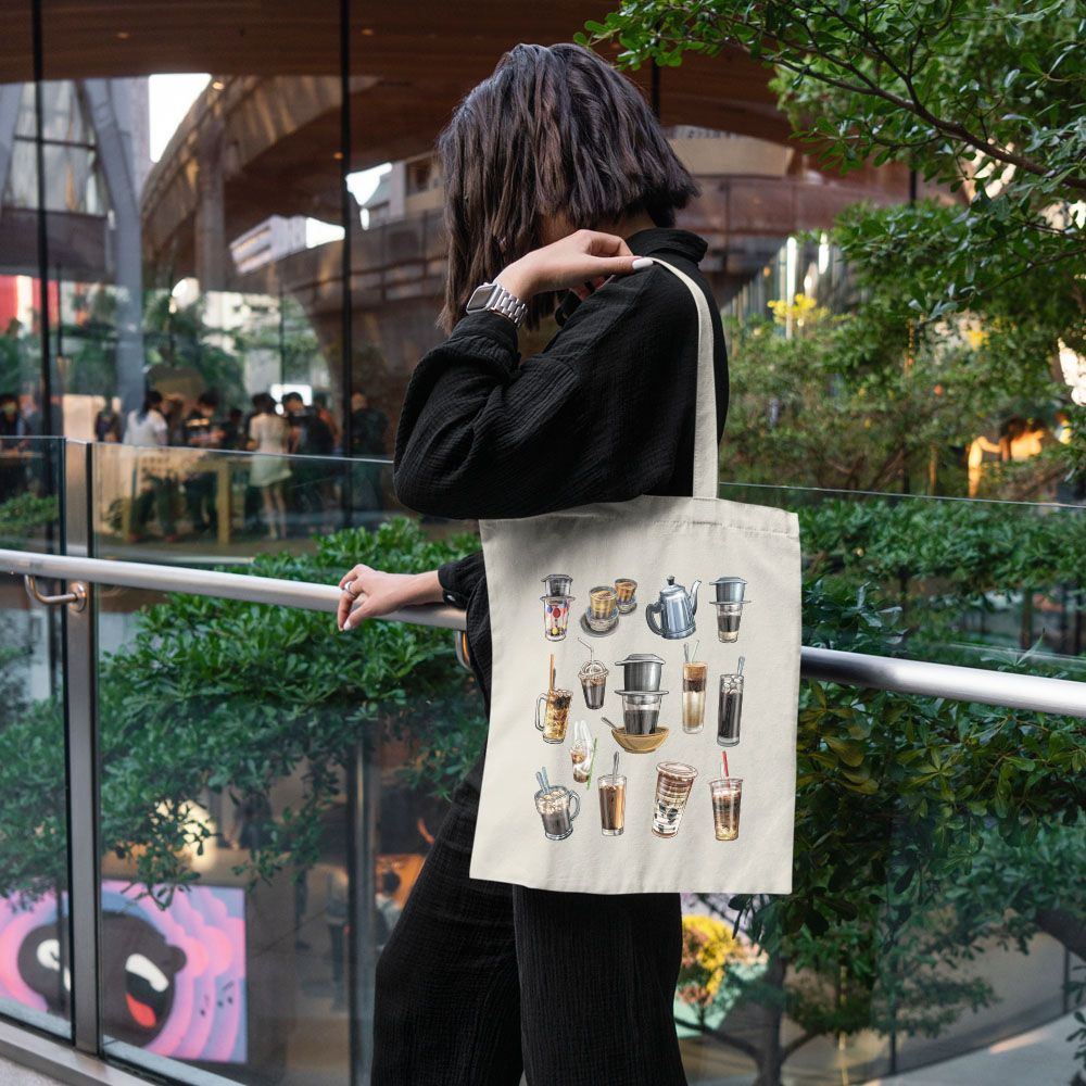 Vietnamese Coffee - Túi Tote Canvas Bag