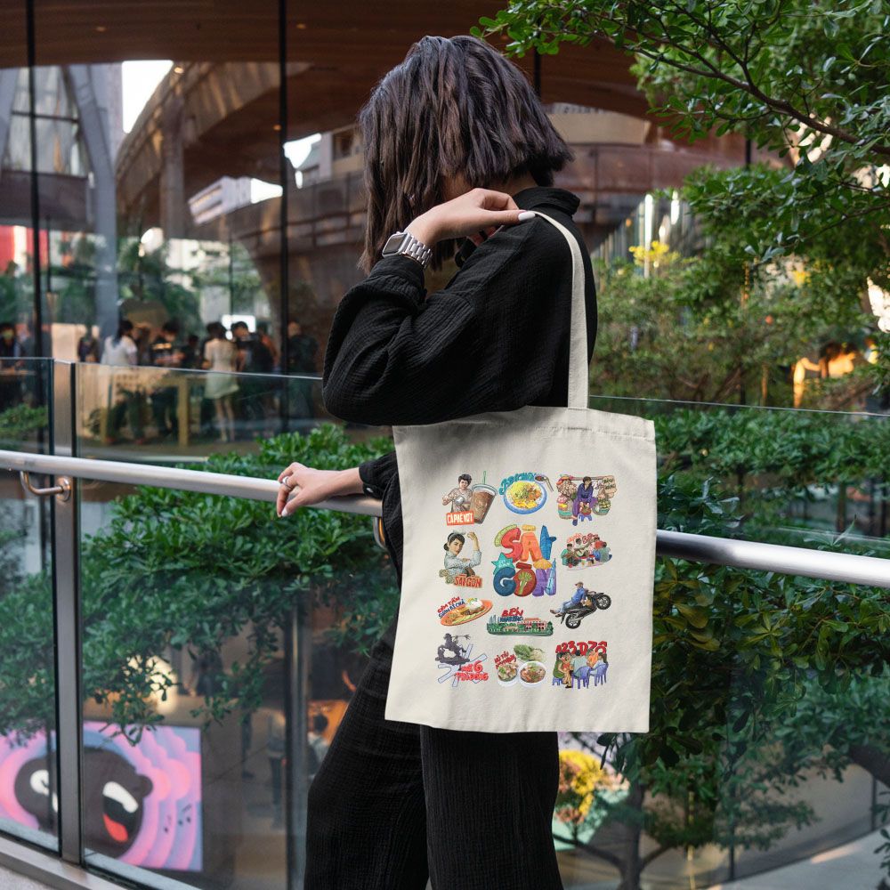 Sài Gòn - Túi Tote Canvas Bag