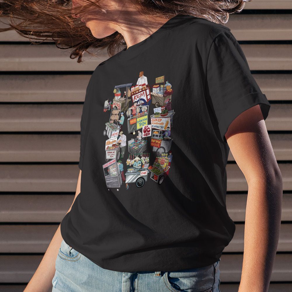 VIETNAM STREET VENDORS T-SHIRT