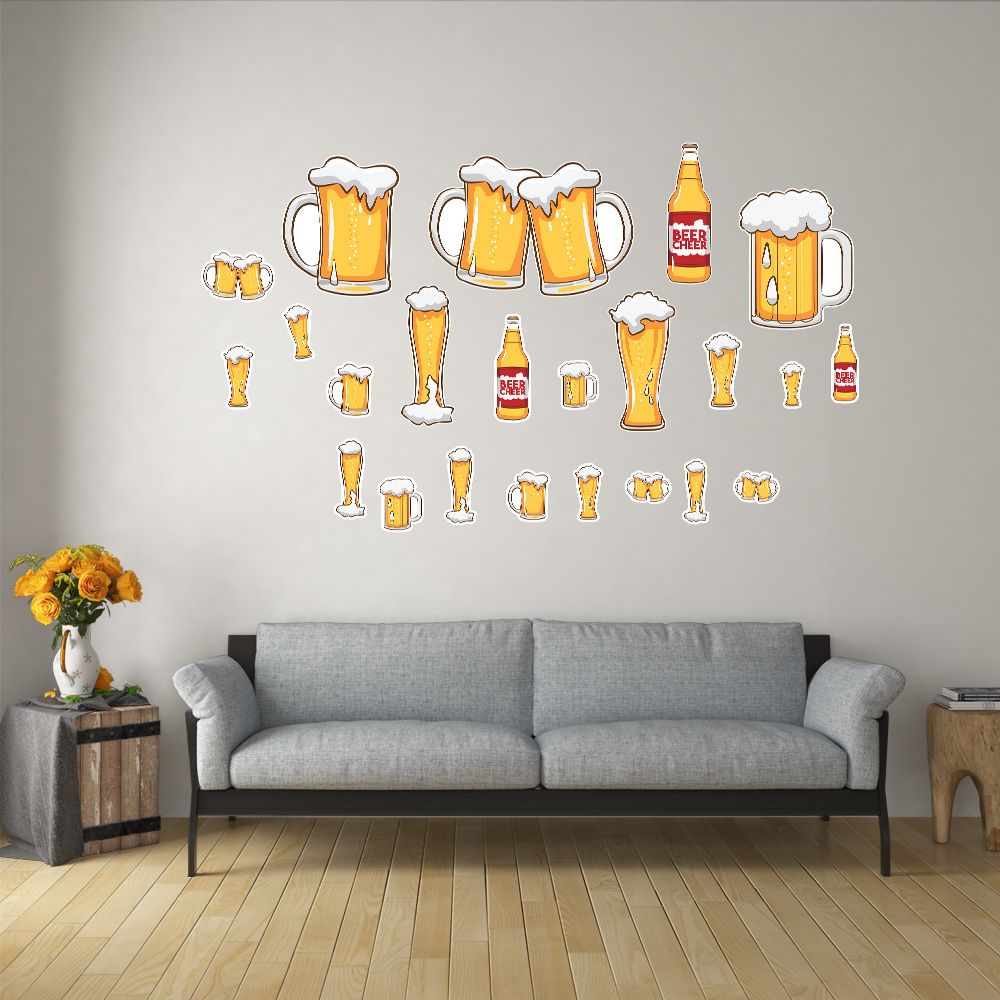 BEER CHEER - Decoration Sticker