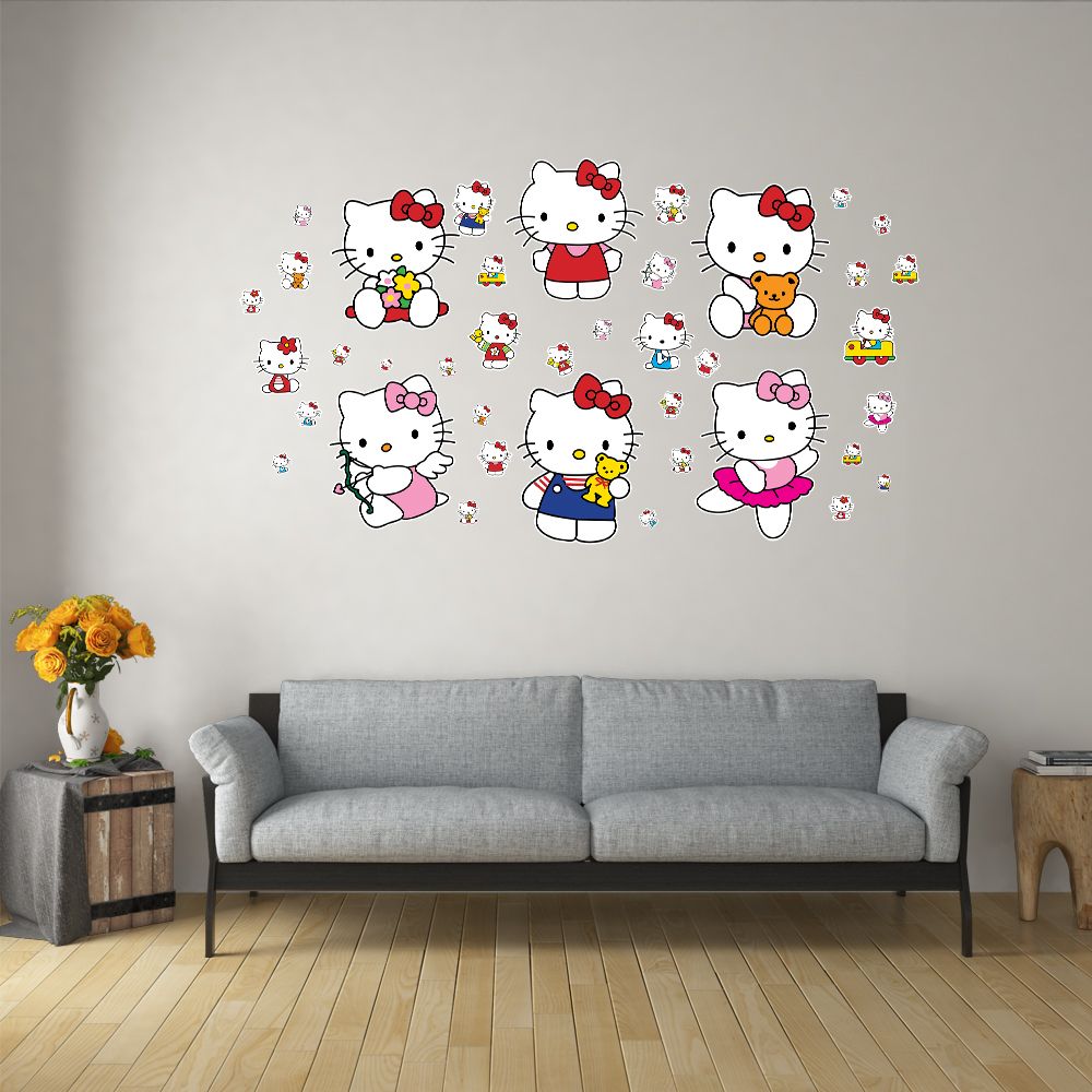 HELLO KITTY - Decoration Sticker