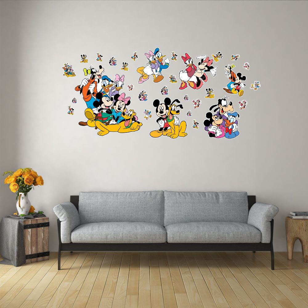 MICKEY MOUSE AND FRIENDS - Decoration Sticker