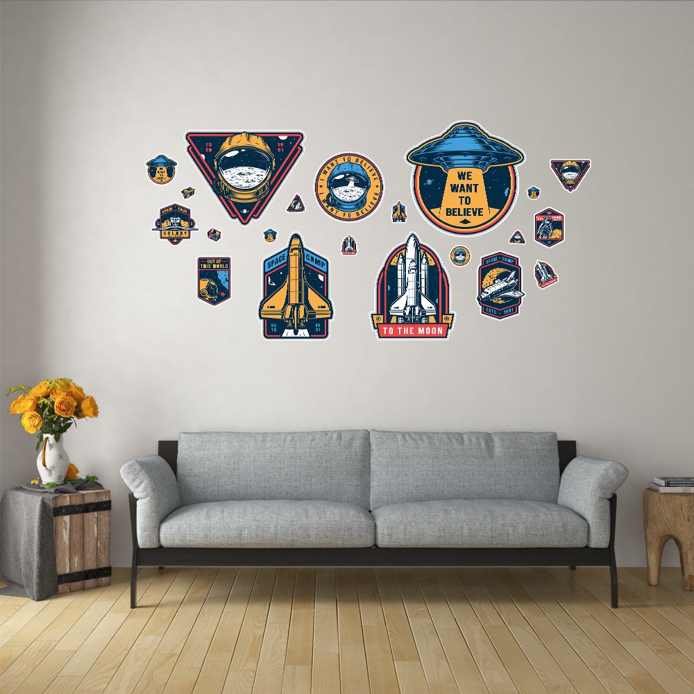 OUT OF THIS WORLD - Decoration Sticker