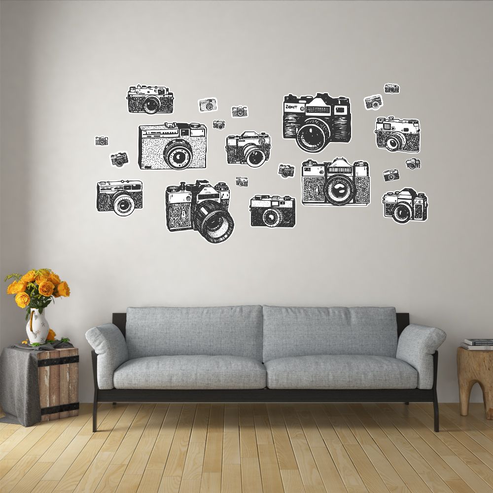 VINTAGE CAMERA - Decoration Sticker