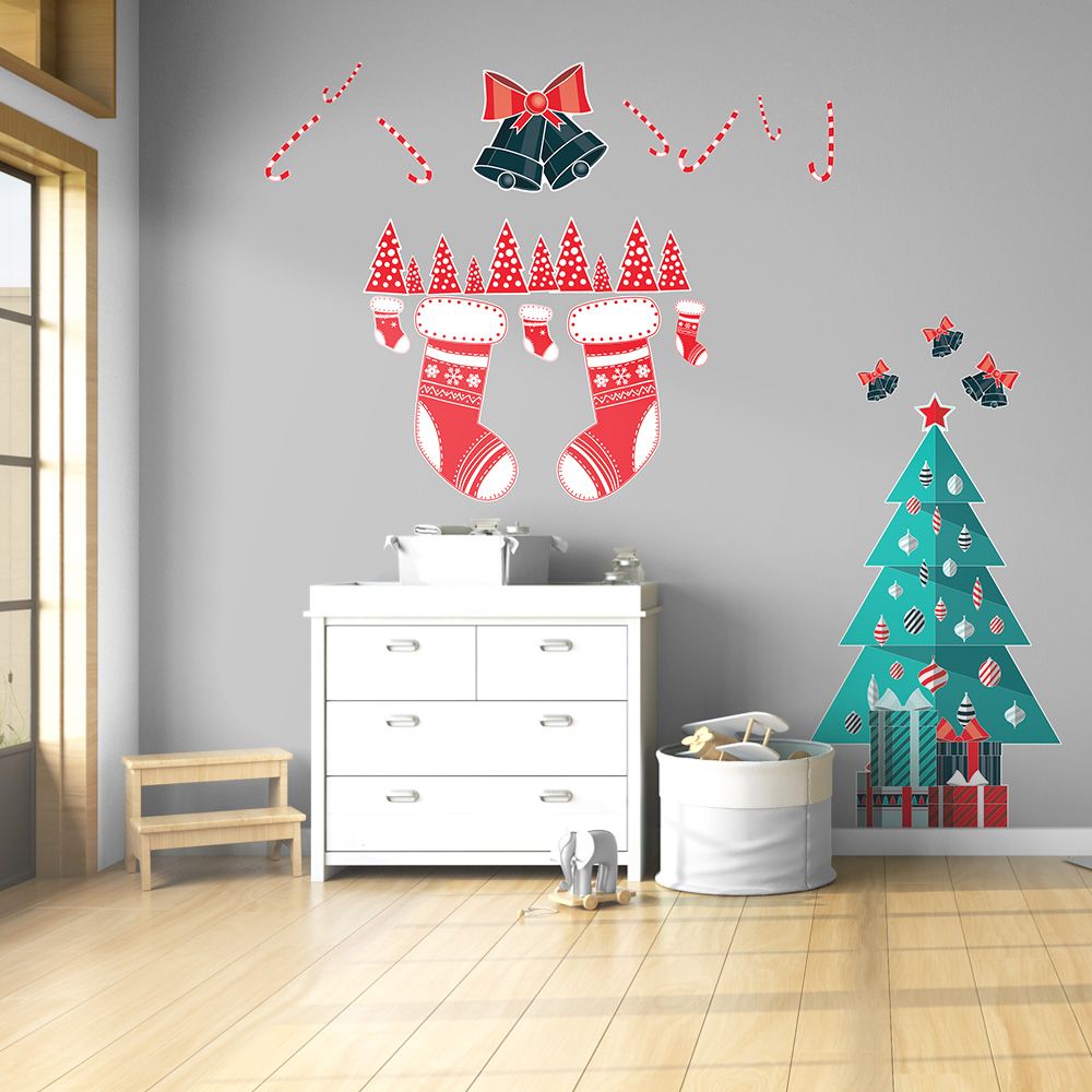 MERRY CHRISTMAS - Noel Decoration Sticker