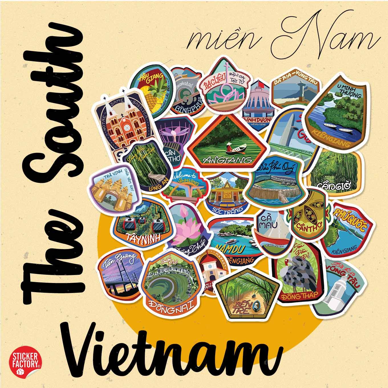 Welcome to Vietnam - Set 100 stickers