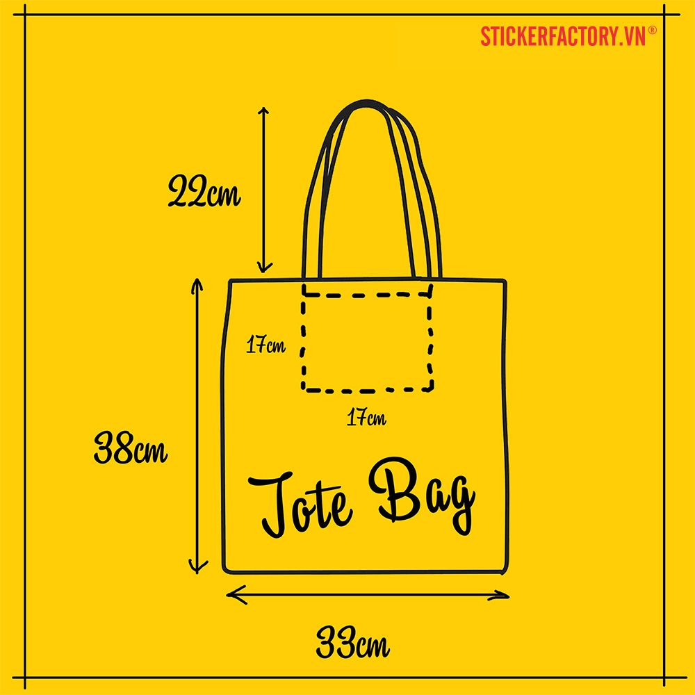 Hà Nội - Túi Tote Canvas Bag