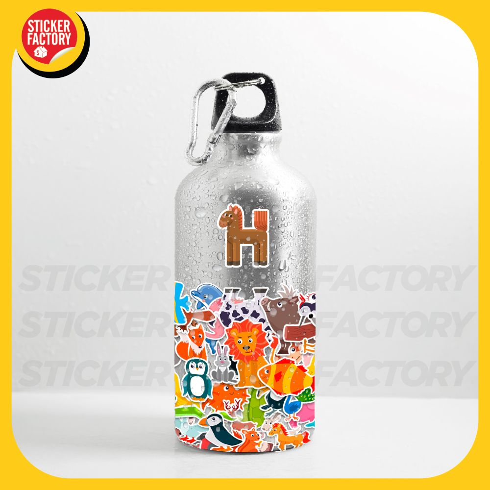 Set 100 Sticker hình dán động vật - Animals Muôn Thú