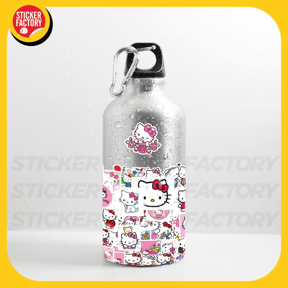 Mèo Hello Kitty - Set 100 sticker hình dán