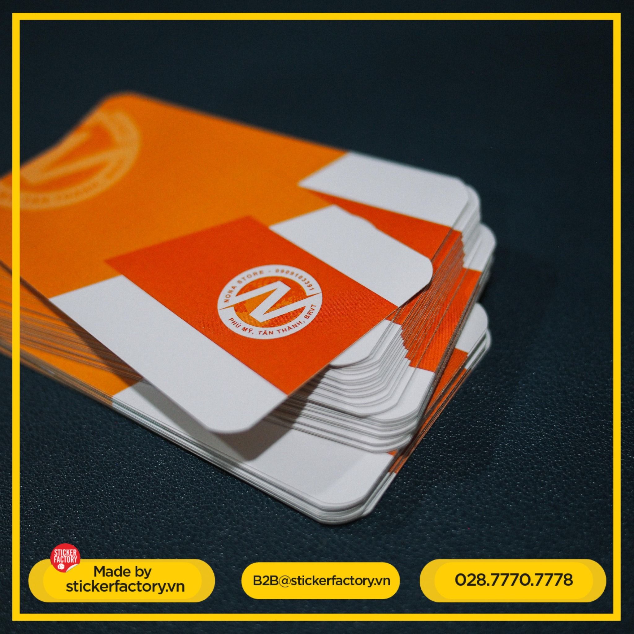 Card visit - Giấy Couche 300 gsm