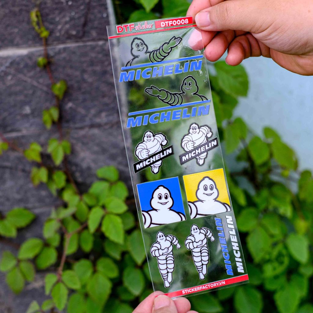 DTF0008 Sticker UV DTF nổi 3D không nền
