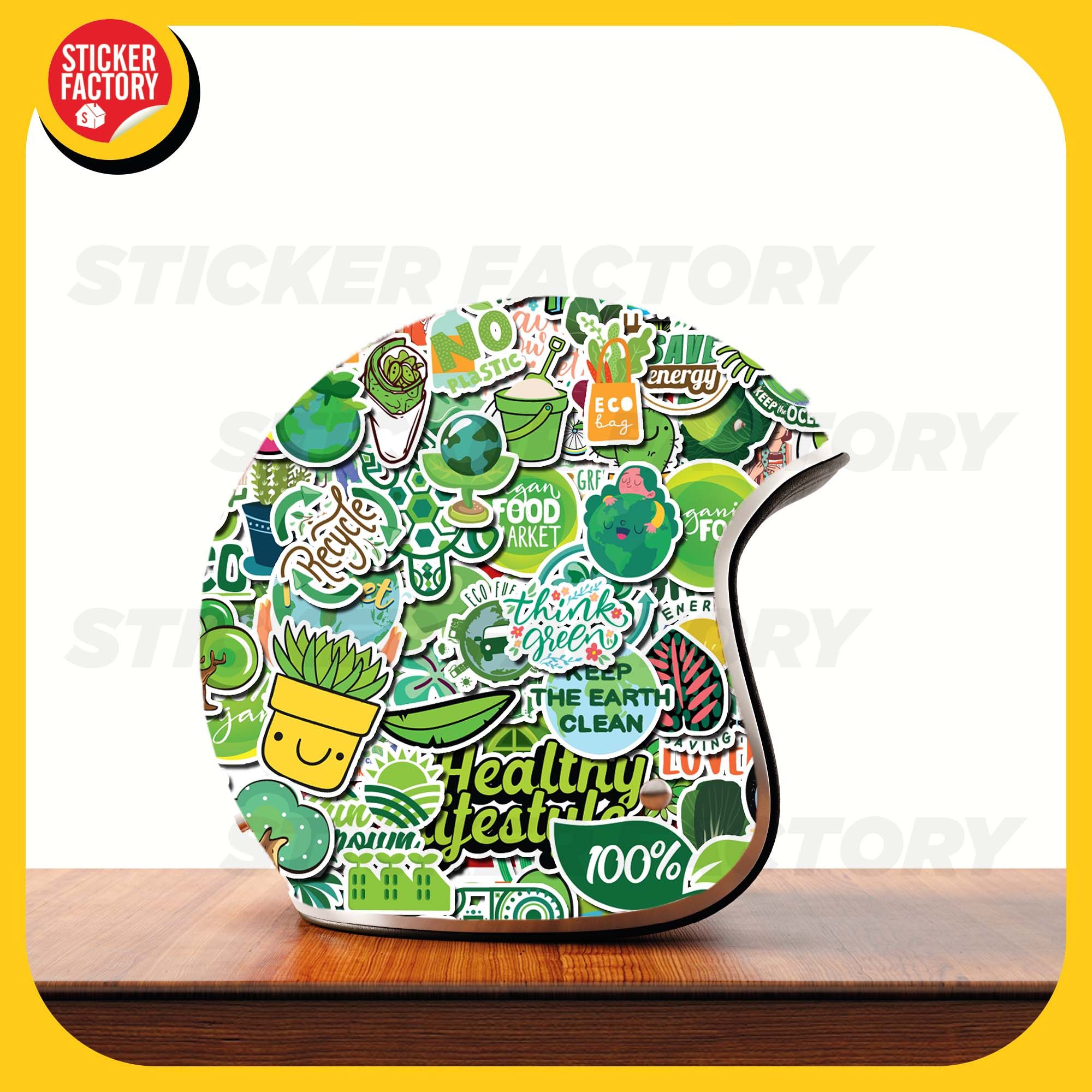 Save our planet - Set 100 sticker hình dán