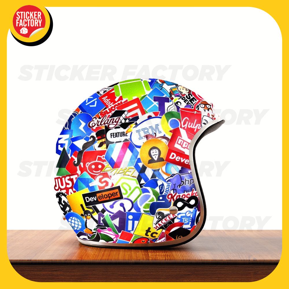 Developer lập trình viên - Set 100 sticker hình dán