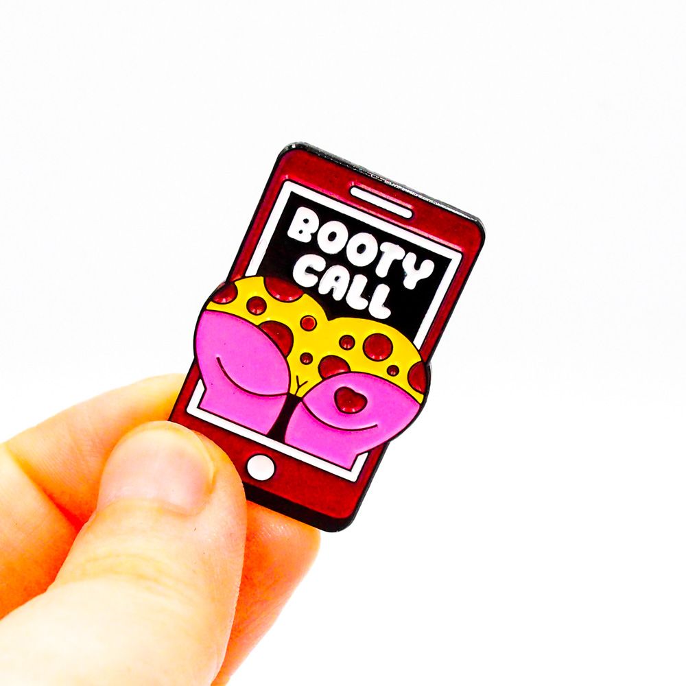 Booty Call 2.3x3.5cm - Pin sticker ghim cài áo