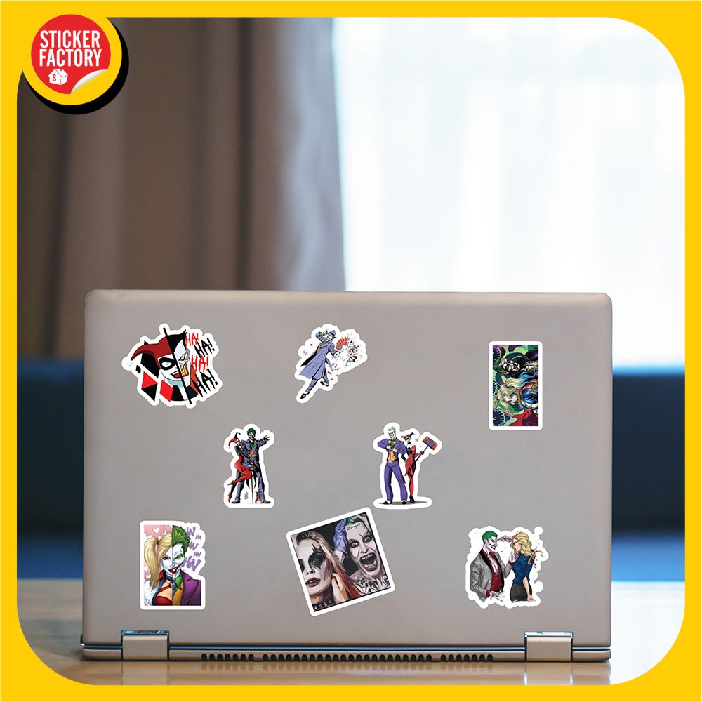 Joker & Harley Quinn - Set 30 sticker hình dán
