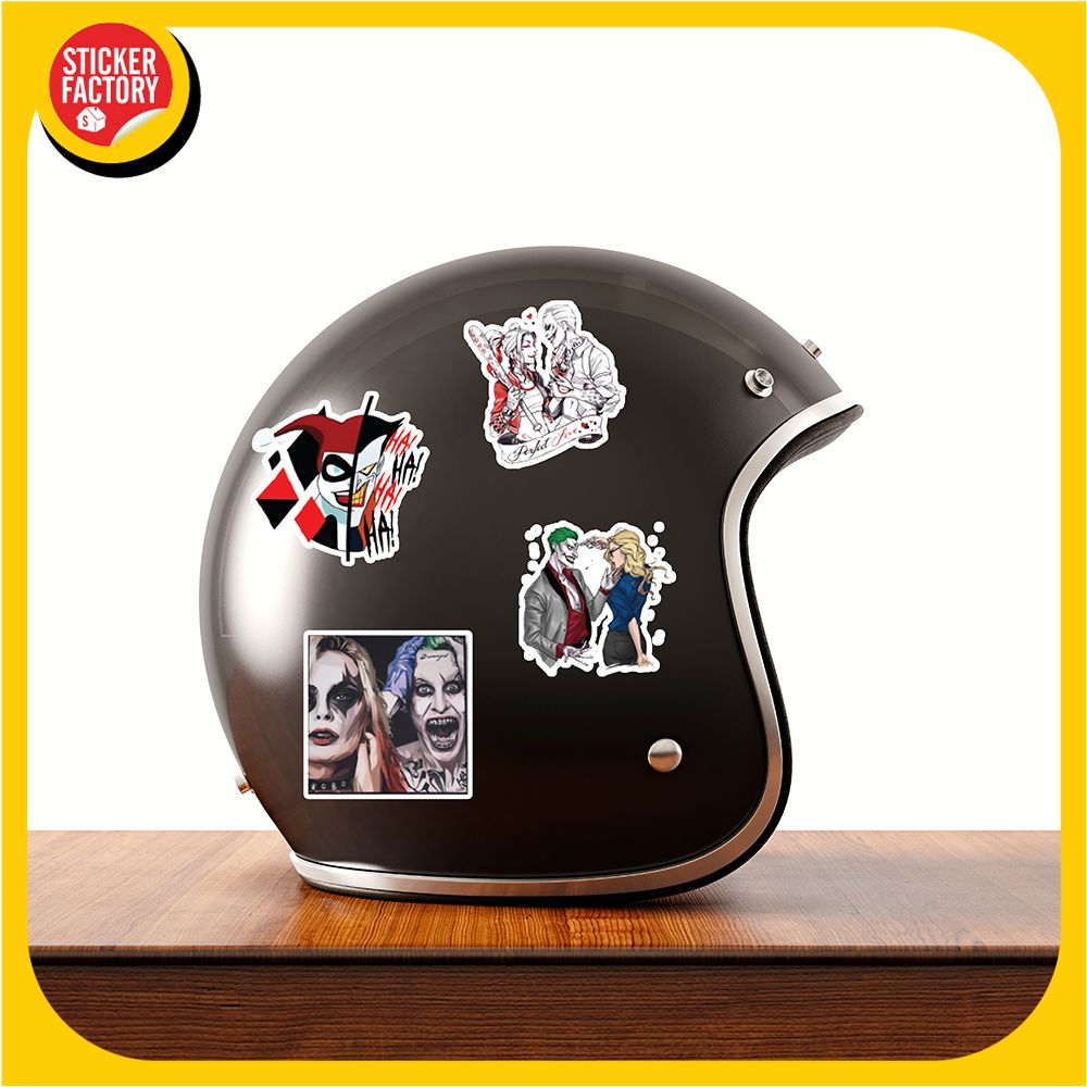 Joker & Harley Quinn - Set 30 sticker hình dán