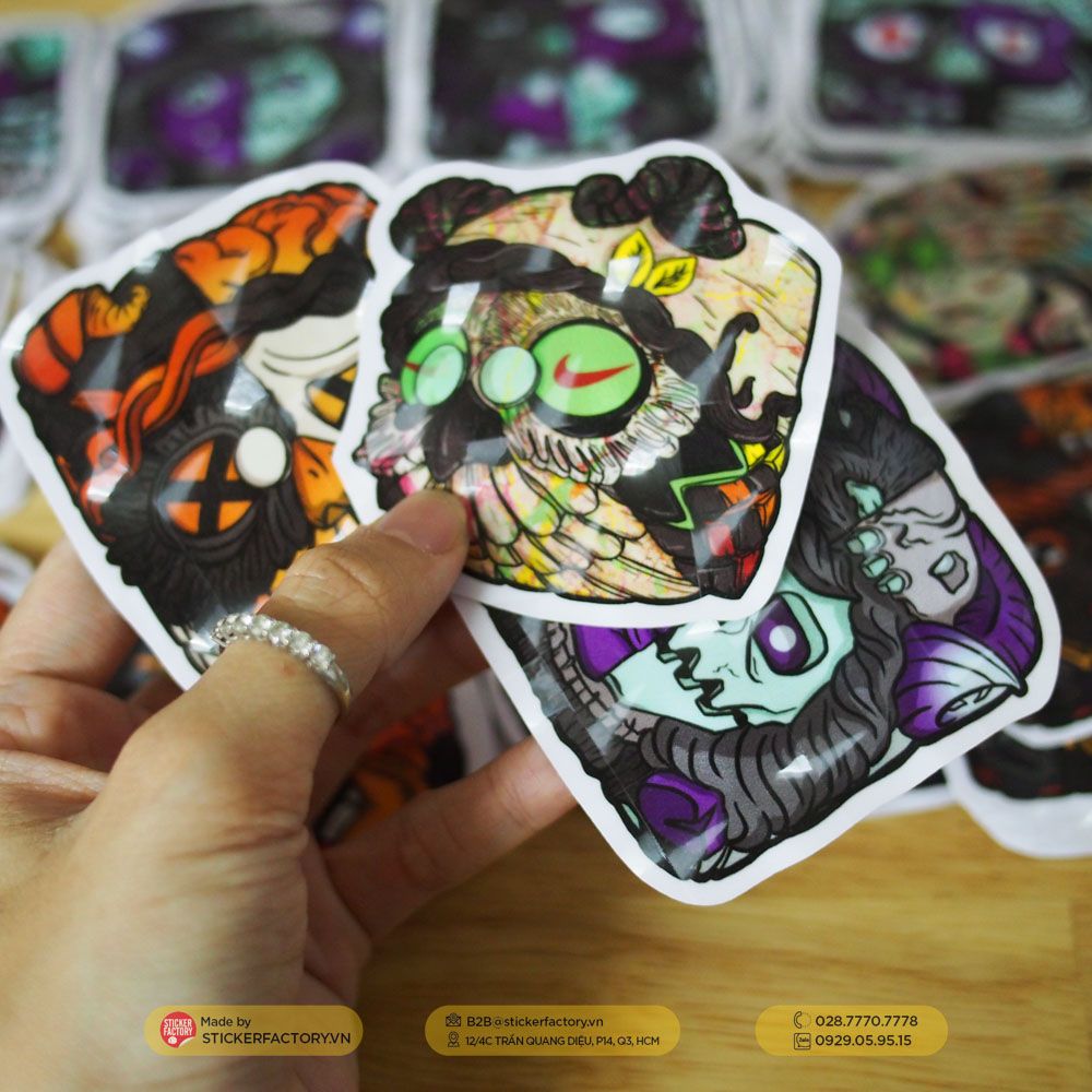 Sticker Vinyl - Cán màn hiệu ứng 3D