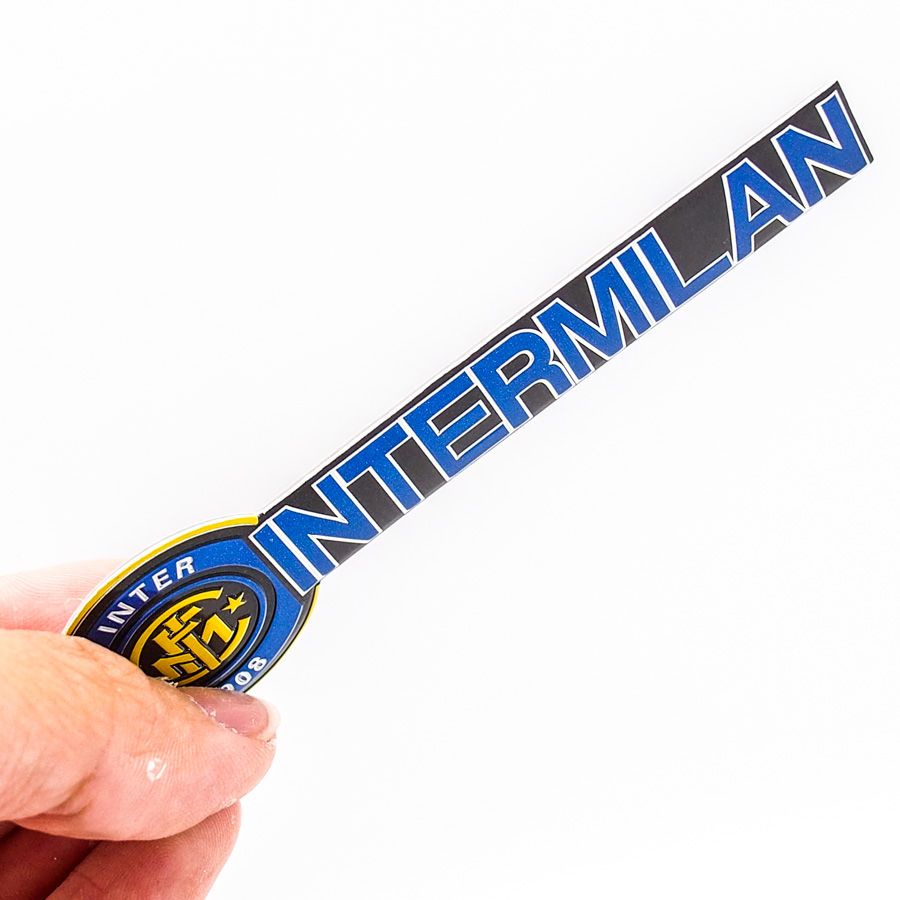 Sticker hình dán metal CLB Bóng đá - Inter Milan