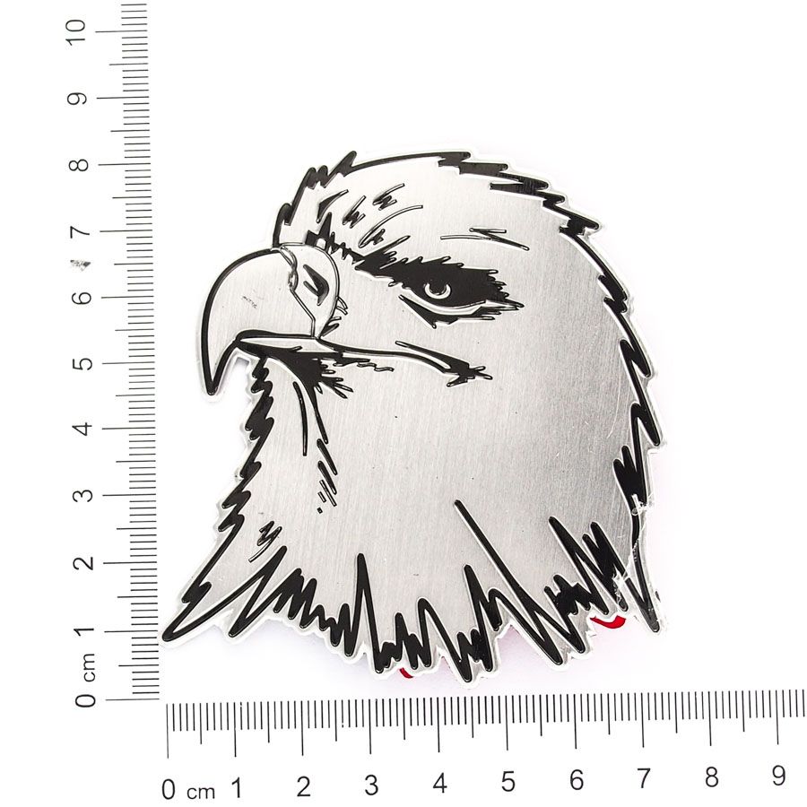 Sticker hình dán metal Eagle Head