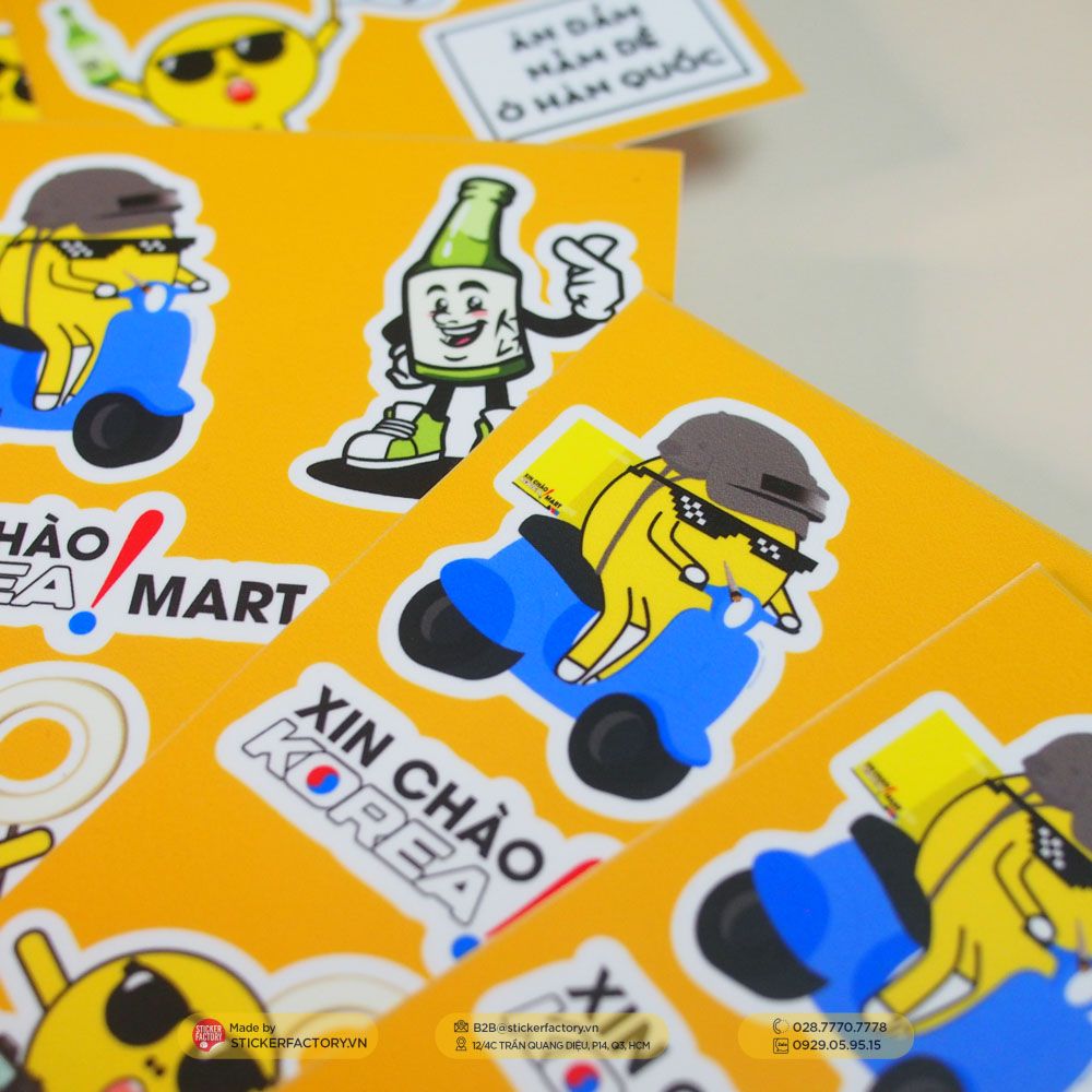 Sticker sheet vinyl