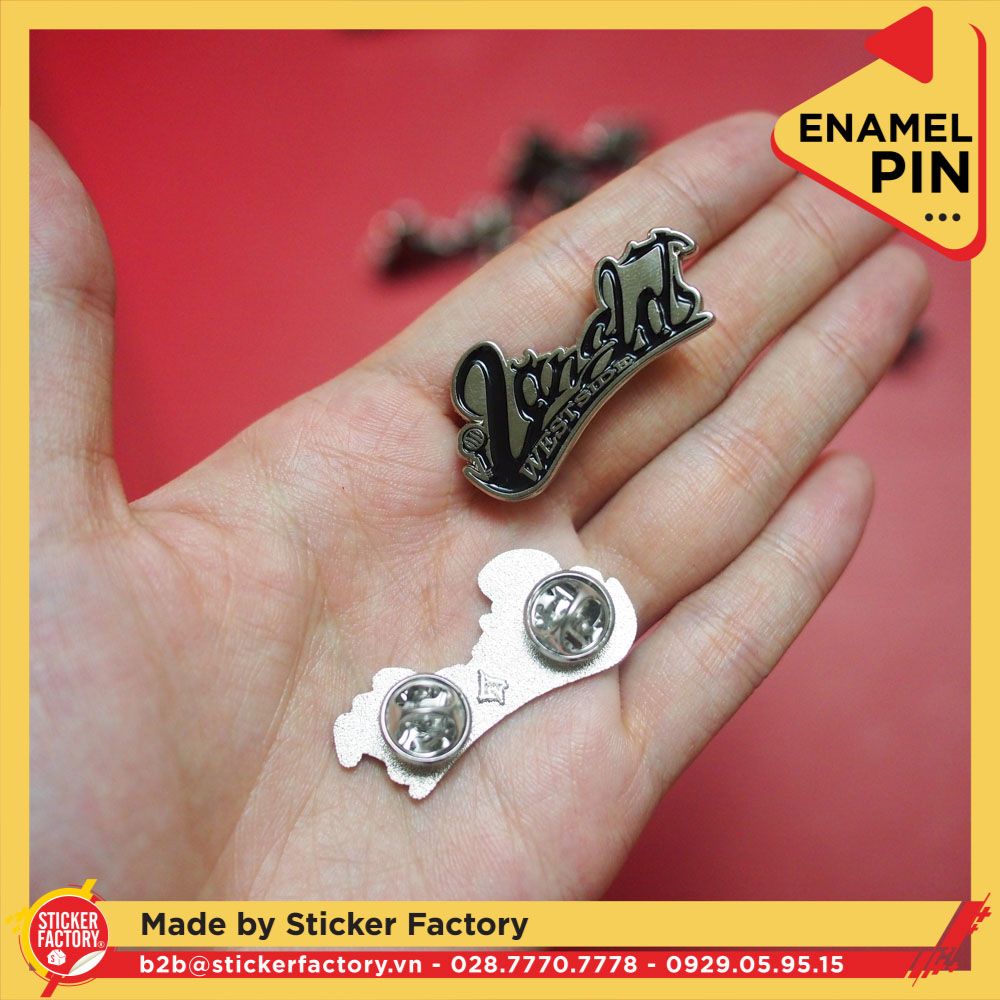 Huy hiệu kim loại cài áo ba lô ( Enamel pin theo yêu cầu )