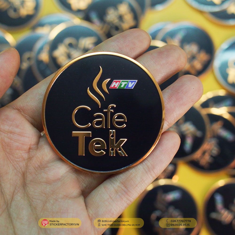 Sticker Metal kim loại (Customize)