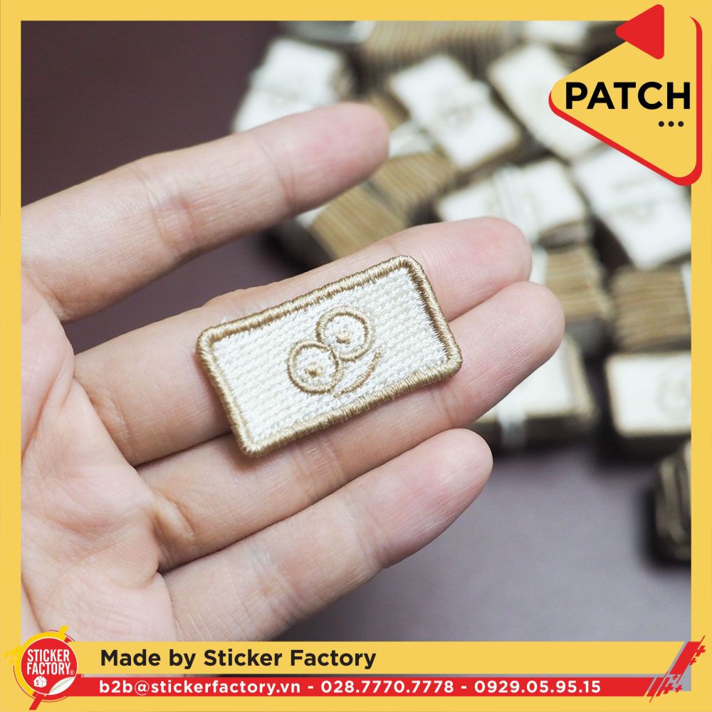 Patch thêu theo yêu cầu