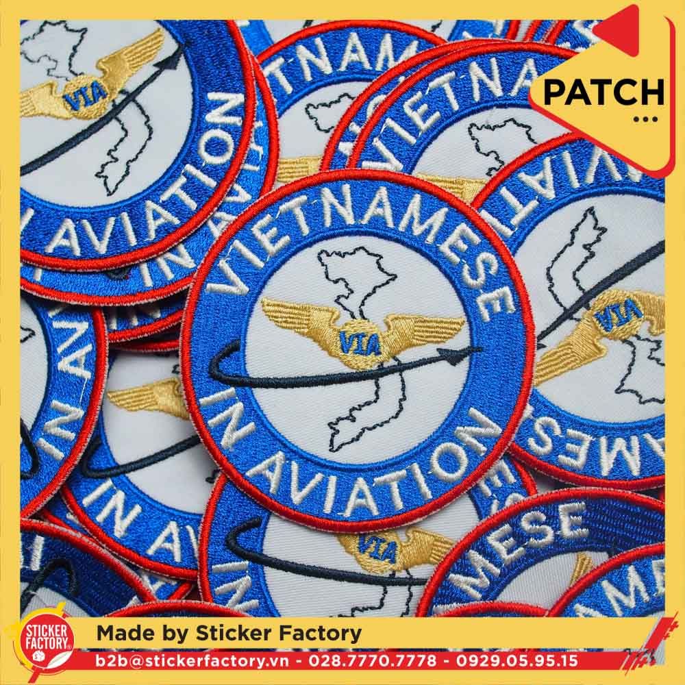 Patch thêu theo yêu cầu