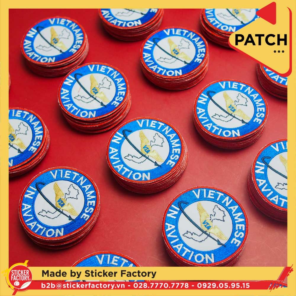 Patch thêu theo yêu cầu