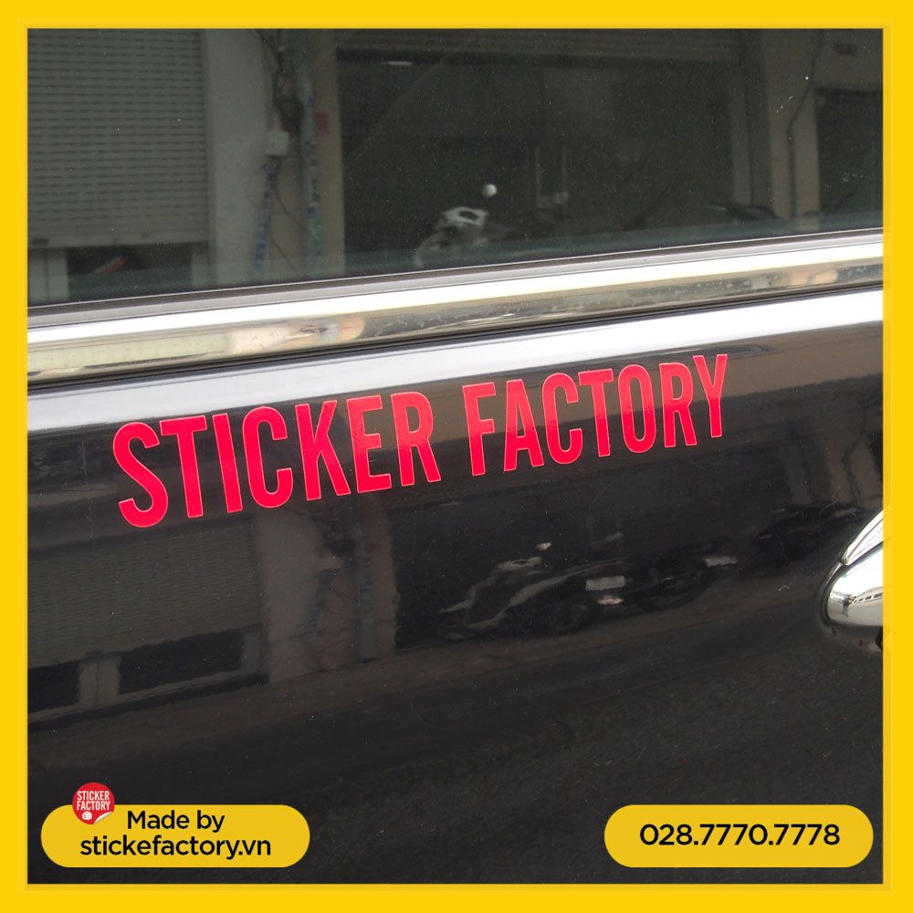 Sticker transfer in theo yêu cầu