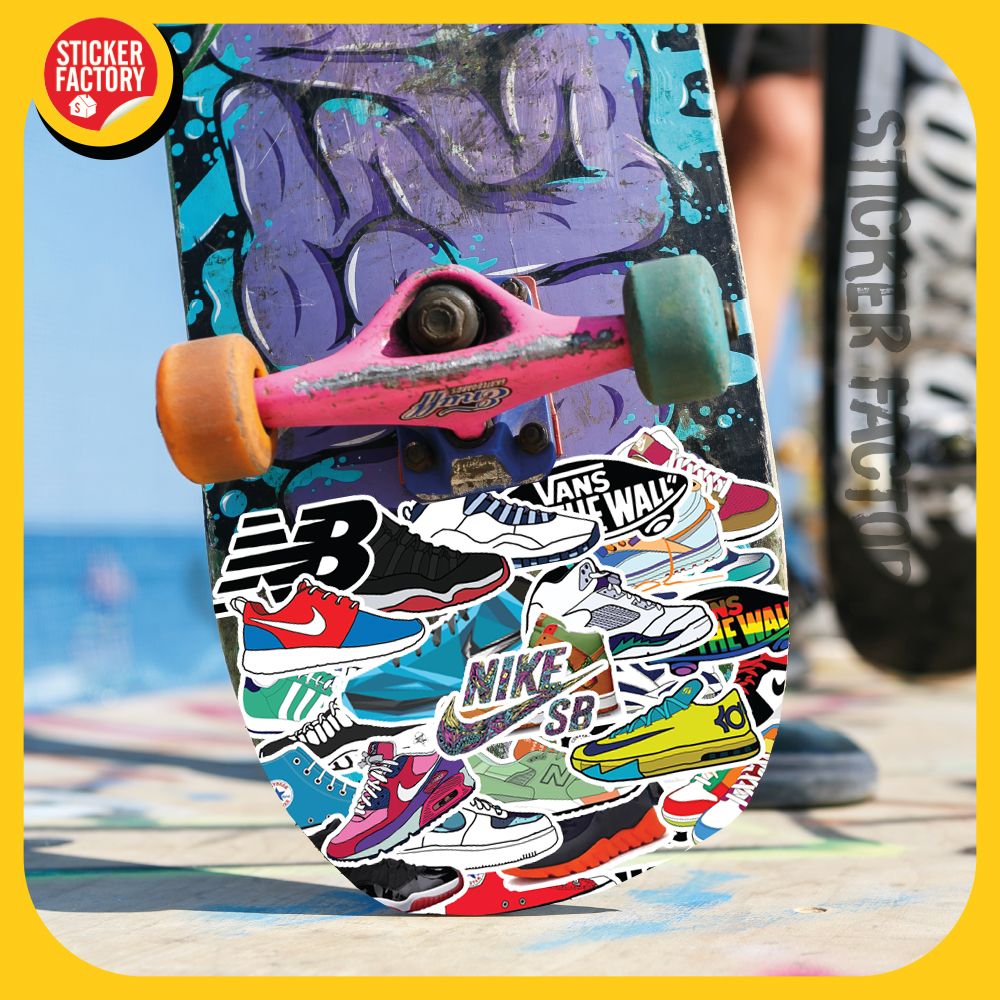 Sneaker - Set 100 sticker hình dán