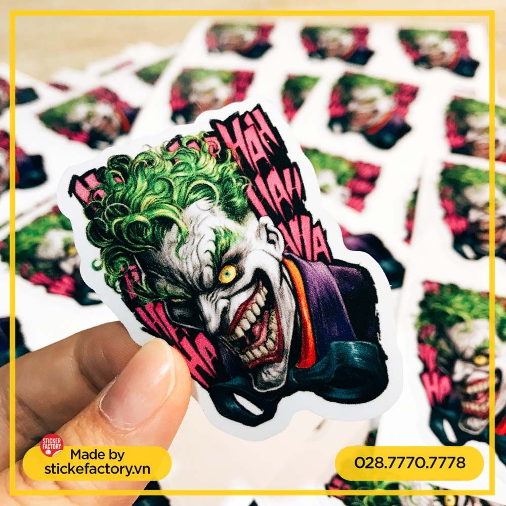 Sticker Vinyl cắt bế theo viền