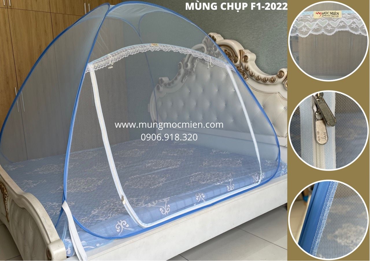 Màn chụp đỉnh chóp F1 - 1m2 x 2m (New 2022 - Mắt lưới thoáng mát)