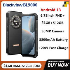 Blackview BL9000 - 5G IP68/69K 2 màn hình Ram24GB Rom512GB Pin8800mAh Cam50/50MP