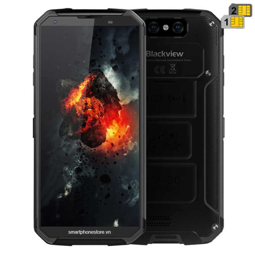 Blackview Bv9500 Plus - Smartphone Siêu Bền Pin Khủng 10000Mah Ram4Gb Rom64Gb