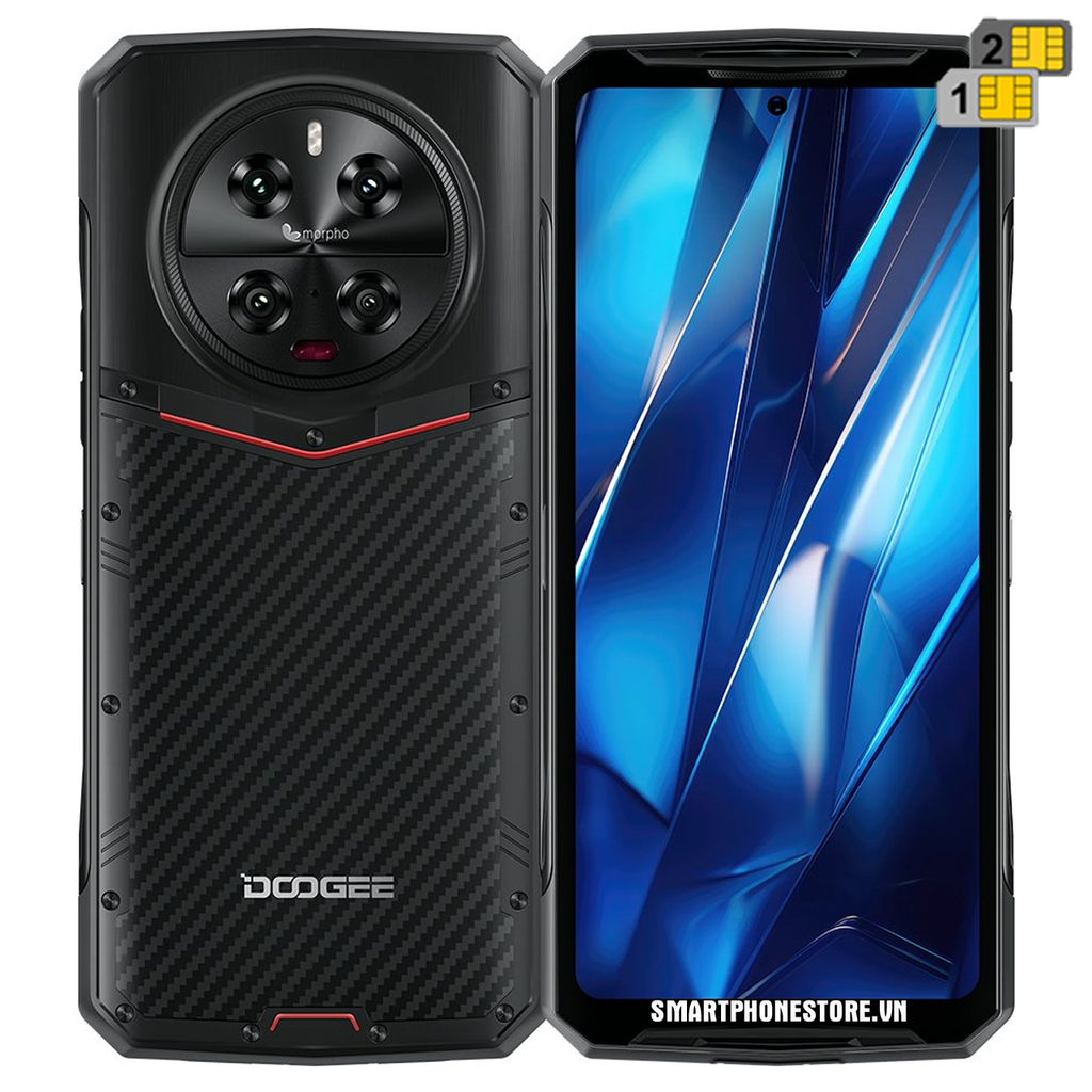 Doogee DK10 - Cameraphone 5G Morpho® 50MP siêu bền màn hình 2K Amoled Ram32GB Rom512GB Pin5150 mAh Android13