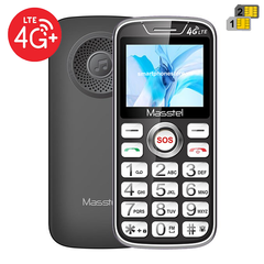 Điện thoại 4G Masstel Fami 60 - Dành cho người GIÀ loa TO hỗ trợ SOS pin trâu 2000mAh