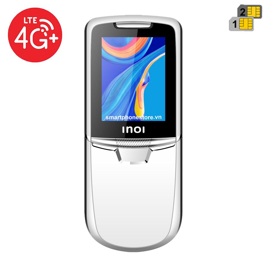 INOI 288S - ĐIỆN THOẠI TRƯỢT 2SIM4G LTE PHONG CÁCH 8800 HUYỀN THOẠI