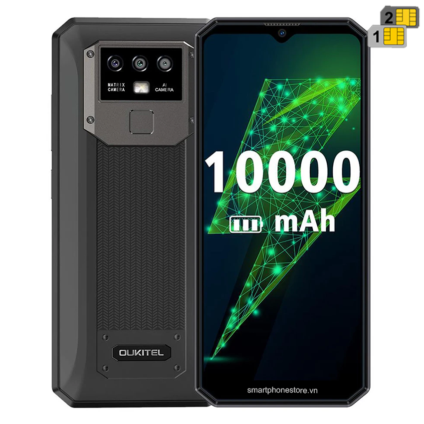 Oukitel K15 Plus - Pin khủng 10000mAh Ram3GB Rom32GB