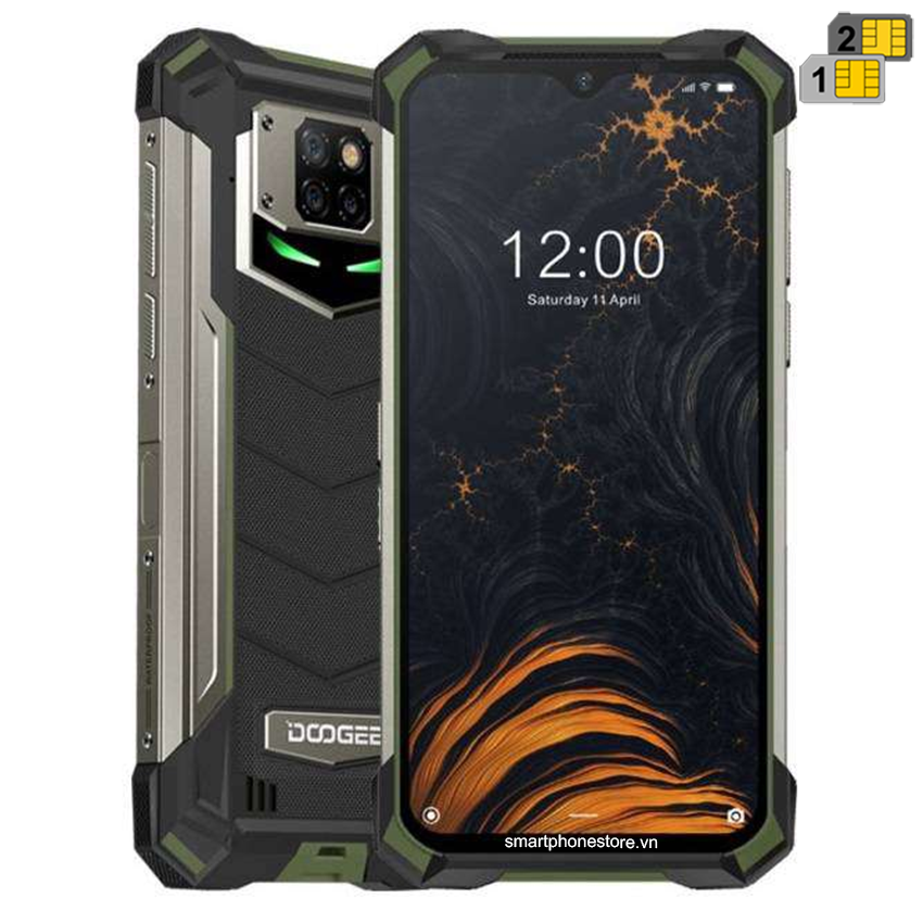 Doogee S88 Pro - Smartphone siêu bền pin khủng 10.000mAh Ram6GB Rom128GB