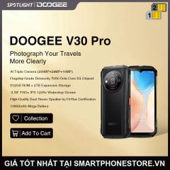 Doogee V30 Pro - 5G siêu bền Pin10800mAh Ram32GB Rom512GB Cam200/32MP Android13